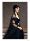 The Countess Giulia Tempestini, Modern Art Gallery, Pitti Palace, Florence Giclee-trykk av Giovanni Boldini The Countess Giulia Tempestini, Modern Art Gallery, Pitti Palace, Florence Giclee-trykk av Giovanni Boldini