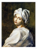 Portrait of Beatrice Cenci, Housed in the Galleria Nazionale d'Arte Antica, Rome Reproduction procédé giclée par Guido Reni