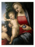 Madonna with Child and Young St. John, Conserved at the Galleria Estense in Modena Giclée-tryk af Tommaso Di Stefano Lunetti