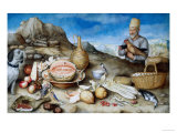The Old Man of Artimino, Palatine Gallery, Florence reproduction procédé giclée par Giovanna Garzoni