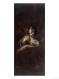 Angel, Painted by Domenico Fetti, Conserved at the Galleria Estense in Modena reproduction procédé giclée par Domenico Fetti