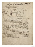 Project for the Construction of a Rampar, Housed at the Institut De France, Paris reproduction procédé giclée par Leonardo da Vinci 