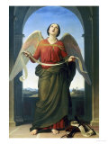 Sacred Music, Accademia Gallery, Florence Giclee Print by Luigi Mussini
