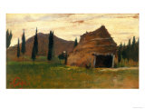 Landscape, Silvestro Lega, National Modern Art Gallery, Florence Giclee Print by Silvestro Lega