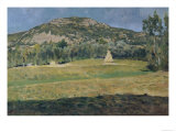 The End of August in Pietramala, Modern Art Gallery, Florence reproduction procédé giclée par Telemaco Signorini