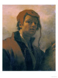 Self-Portrait, Vasari Corridor, Florence Giclee Print by Willem Drost