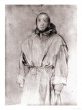 Portrait of a Friar, Gabinetto Dei Disegni E Delle Stampe, Uffizi Gallery, Florence Giclee Print by Jacopo da Carucci Pontormo