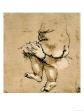 Study of a Child in the Arms of a Woman Giclee-trykk av Leonardo da Vinci Study of a Child in the Arms of a Woman Giclee-trykk av Leonardo da Vinci