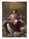St. Stephen, Conserved at the Galleria Estense in Modena Giclée-tryk af Giacomo Cavedoni