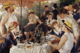 Luncheon of the Boating Party Poster di Pierre-Auguste Renoir Luncheon of the Boating Party Poster di Pierre-Auguste Renoir