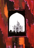 Taj Mahal Poster by Anne Valverde