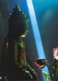 Buddha Queen in the Temple Plakater av Philippe Body