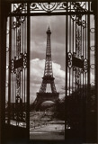Alexandre-Gustave Eiffel - Eiffelova věž skrze brány Fotky Alexandre-Gustave Eiffel - Eiffelova věž skrze brány Fotky