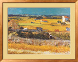 The Harvest, 1888 Poster von Vincent van Gogh