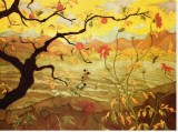 Apfelbaum mit roten Früchten|Apple Tree with Red Fruit, ca. 1902 Leinwand von Paul Ranson