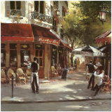 Bistro Waiters Posters by Brent Heighton