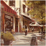 Boulevard Cafe Prints by Brent Heighton