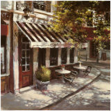 Wine Cafe Posters af Brent Heighton Wine Cafe Posters af Brent Heighton