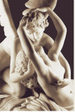 Ravishment of Psyche Stretched Canvas Print by Antonio Canova
