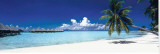Playa tropical Reproducción en lienzo de la lámina Playa tropical Reproducción en lienzo de la lámina