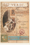 Verdi, Rigoletto Reproducción en lienzo de la lámina