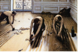 Wood Floor Planers Płótno naciągnięte na blejtram - reprodukcja autor Gustave Caillebotte Wood Floor Planers Płótno naciągnięte na blejtram - reprodukcja autor Gustave Caillebotte