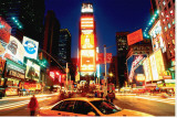 Times Square Reproducción en lienzo de la lámina Times Square Reproducción en lienzo de la lámina