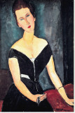 Madame G. Van Muyden Reproducción en lienzo de la lámina por Amedeo Modigliani Madame G. Van Muyden Reproducción en lienzo de la lámina por Amedeo Modigliani