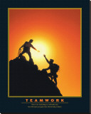 Teamwork Stretched Canvas Print Teamwork Stretched Canvas Print