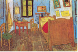 Bedroom at Arles Stretched Canvas Print by Vincent van Gogh