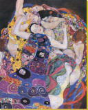 La virgen Reproducción en lienzo de la lámina por Gustav Klimt La virgen Reproducción en lienzo de la lámina por Gustav Klimt