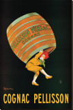 Cognac Pellisson Stretched Canvas Print by Leonetto Cappiello