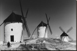 Windmills in Consuegra, Spain Stretched Canvas Print Windmills in Consuegra, Spain Stretched Canvas Print