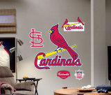St. Louis Cardinals Logo -Fathead Wall Decal