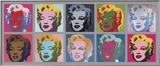 10 Marilyns, 1967 Arte por Andy Warhol