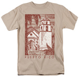 Around the World - Puerto Rico Cityscape Tシャツ