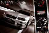 Nissan Skyline GTR Poster