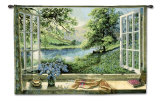Bluebells Wall Tapestry by Steven Darbishire