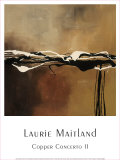 Copper Concerto II Posters af Laurie Maitland