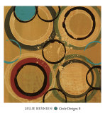 Circle Designs II Art by Leslie Bernsen