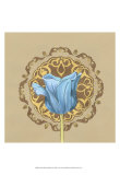 Gilded Tulip Medallion II Prints by Erica J. Vess