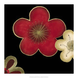 Pop Blossoms in Red II Arte por Erica J. Vess Pop Blossoms in Red II Arte por Erica J. Vess