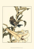 Oriental Bird on Branch II Pósters Oriental Bird on Branch II Pósters