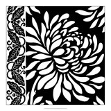 Graphic Chrysanthemums II Prints by Nancy Slocum