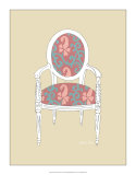 Decorative Chair IV Prints by Chariklia Zarris