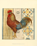 Barnyard Rooster II Print