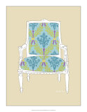 Decorative Chair III Poster by Chariklia Zarris
