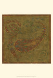 Old World Paisley II Poster von Chariklia Zarris