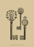 Antique Keys I Print
