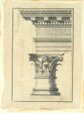 Crackled Column and Cornice I Posters par Giovanni Battista Borra